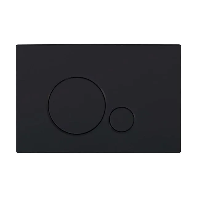 Кнопка смыва BelBagno SFERA BB017-SR-NERO.M, цвет-черный матовый Tocco Morbido