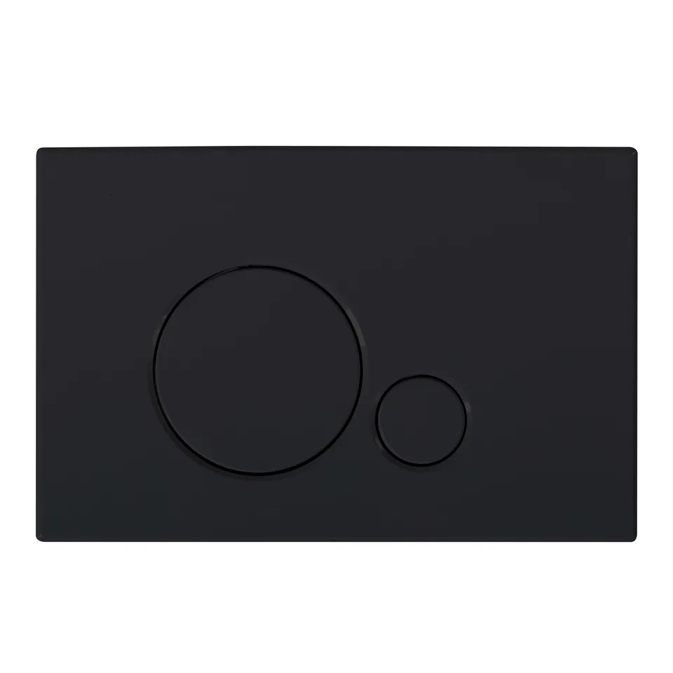 Кнопка смыва BelBagno SFERA BB017-SR-NERO.M, цвет-черный матовый Tocco Morbido