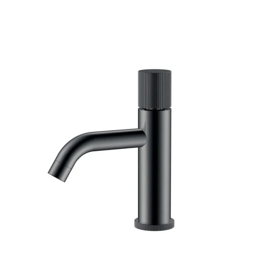 Смеситель Boheme Stick 121-SGM.3 для раковины графит глянец ручка Linea
