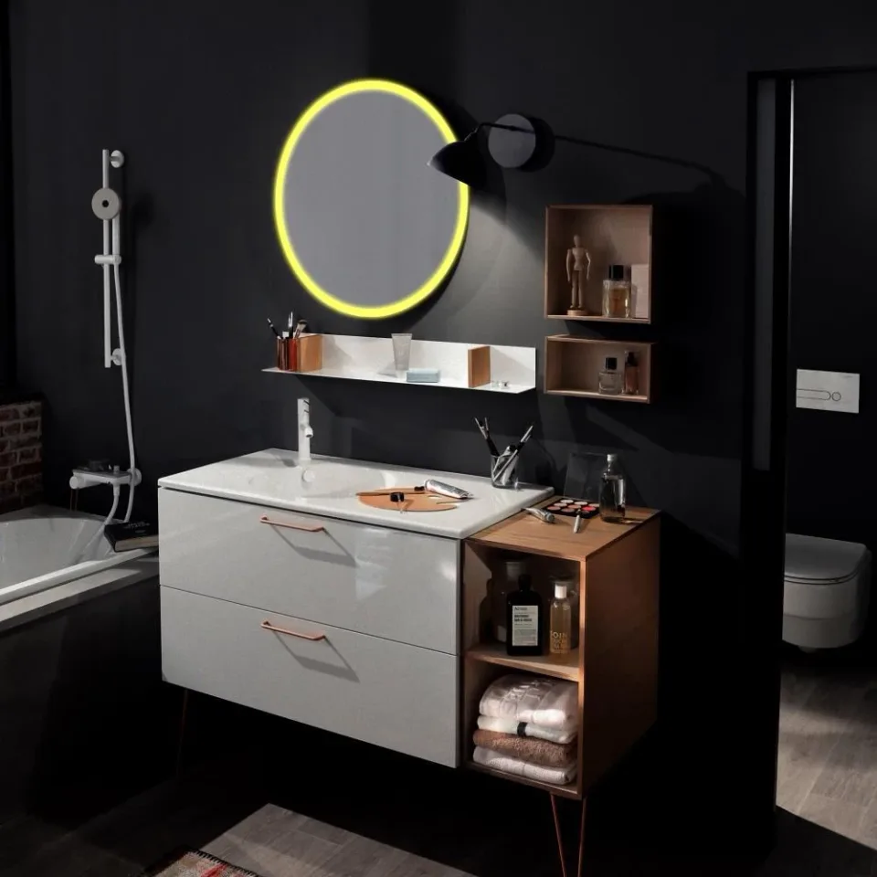 Зеркало Silver Mirrors Perla RGB 77 с Led-подсветкой сенсорный выключатель