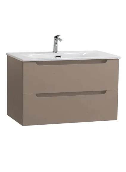 Комплект мебели BelBagno Этна (Etna) 80 бежевый матовый (раковина BB-8099-80)