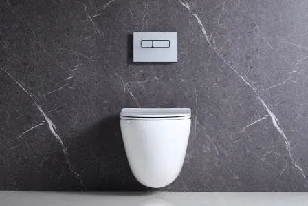 Подвесной унитаз BelBagno Аманда (Amanda) BB051CHR 36,5*50 безободковый с крышкой-сиденьем BB051SC