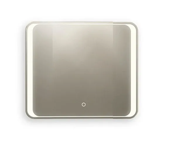 Зеркало с подсветкой ART&MAX Элегант Elegant AM-Ele-800-800-DS-F
