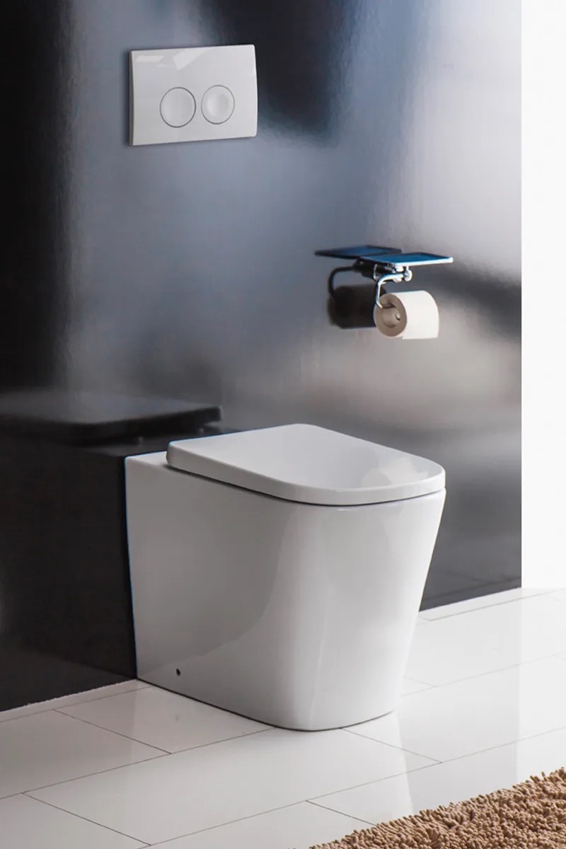 Унитаз приставной безободковый BelBagno ALBANO BB120CBR/BB120SC
