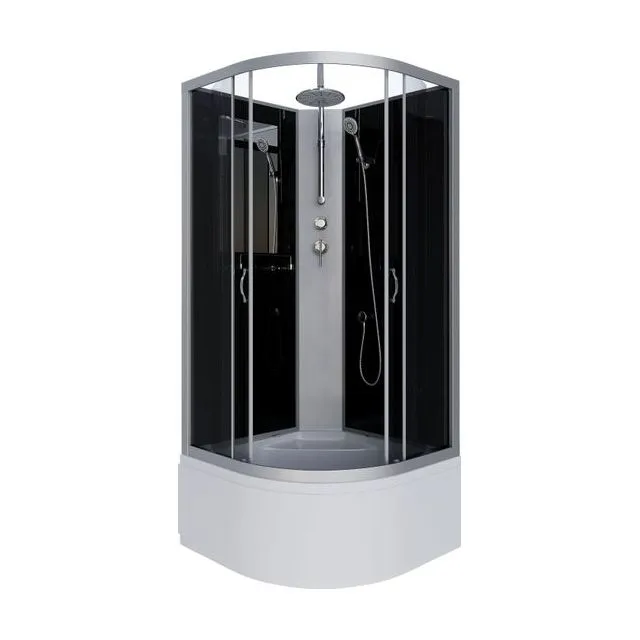 Душевая кабина Niagara Classic NG-2509-14BKT (100х100х210) высокий поддон(40см),стекло тонированное