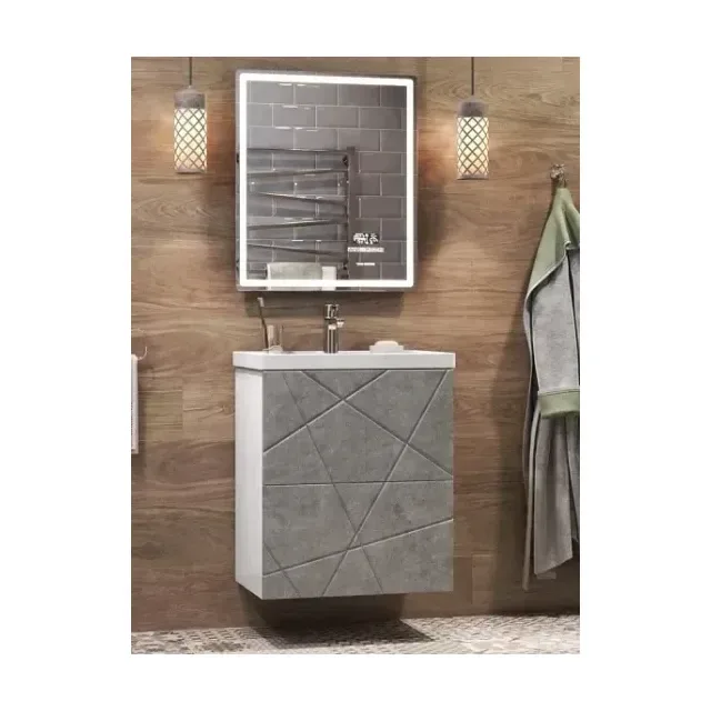Комплект мебели Vigo Geometry 60 бетон