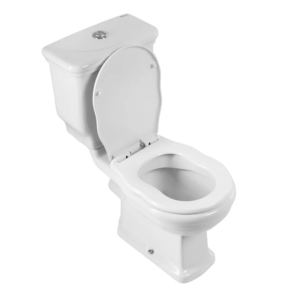 Унитаз-компакт безободковый BelBagno BOHEME BB115CPR/BB115SC