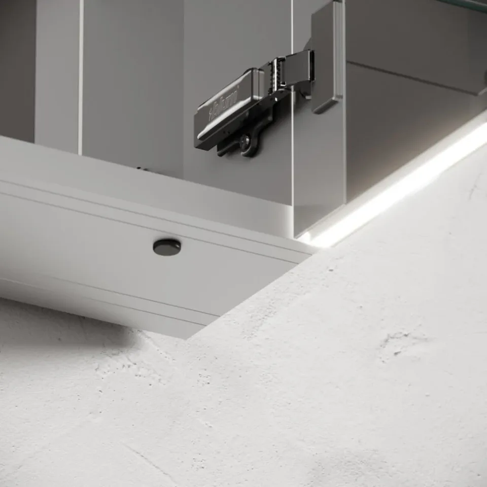 Зеркало-шкаф Sancos Evoke 80*70 с Led подсветкой