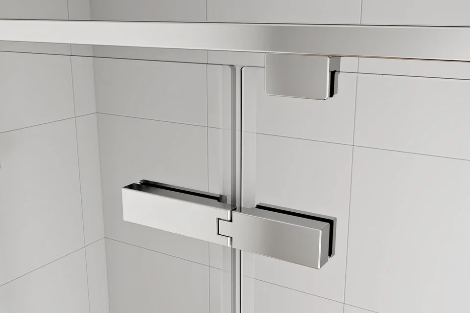 Душевой угол BERN-V RB80x90х195-T-BL (прозрачное)