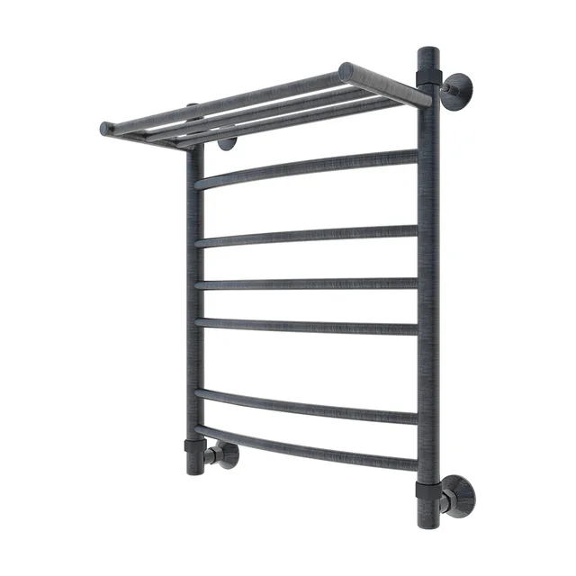 Полотенцесушитель водяной Veconi Nemi-B 50/60, графит (N6050GR-B)