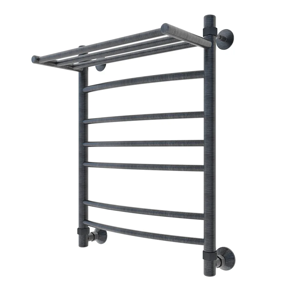Полотенцесушитель водяной Veconi Nemi-B 50/60, графит (N6050GR-B)