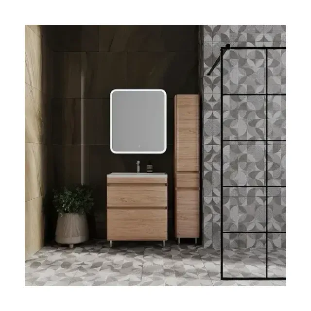 Комплект мебели Style Line Атлантика 70 напольный ясень перламутр