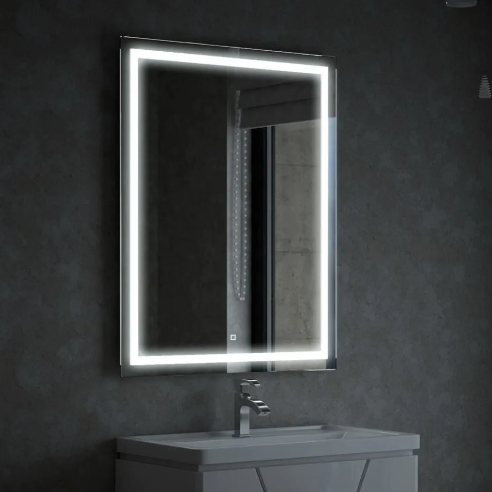 Зеркало Corozo Барго 60*80 с Led-подсветкой сенсорный выключатель универсальное