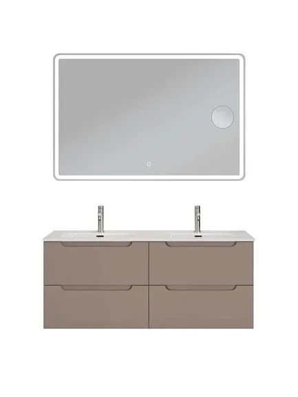 Комплект мебели BelBagno Этна (Etna) 120 бежевый матовый (раковина BB1200-2-ETL)