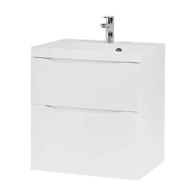 Тумба с раковиной BelBagno Марино-H60 (Marino-H60) 70 белый глянец