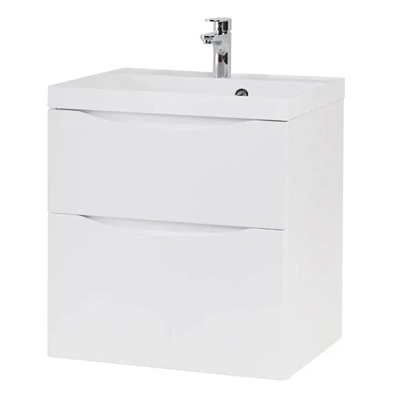 Тумба с раковиной BelBagno Марино-H60 (Marino-H60) 70 белый глянец