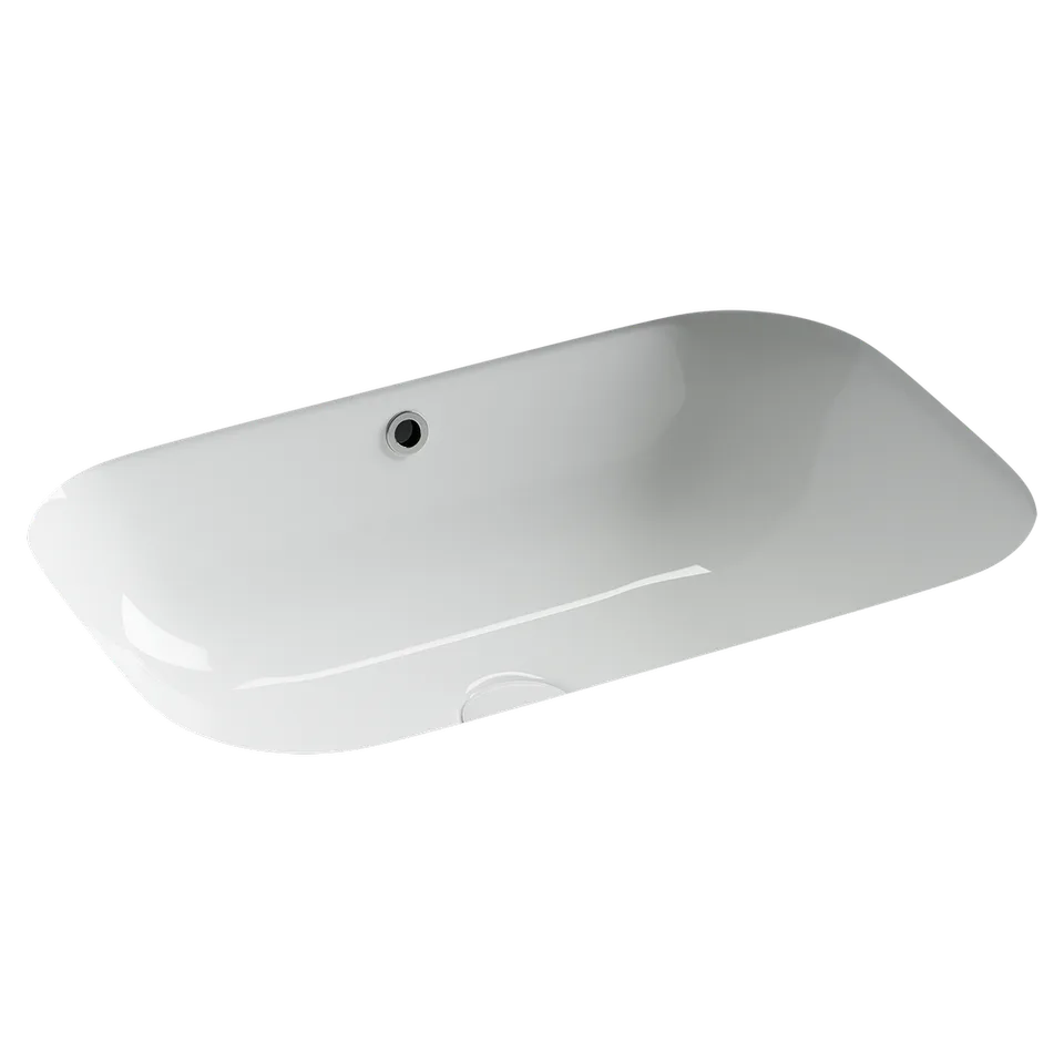 Раковина из сантехнического фарфора Ceramica Nova Эра (Era) 62 см CN15007 встраиваемая цвет белый