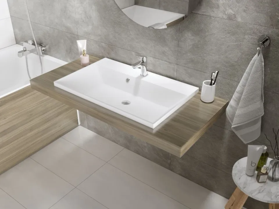 Встраиваемая раковина Madera Classica 60*45 матовая