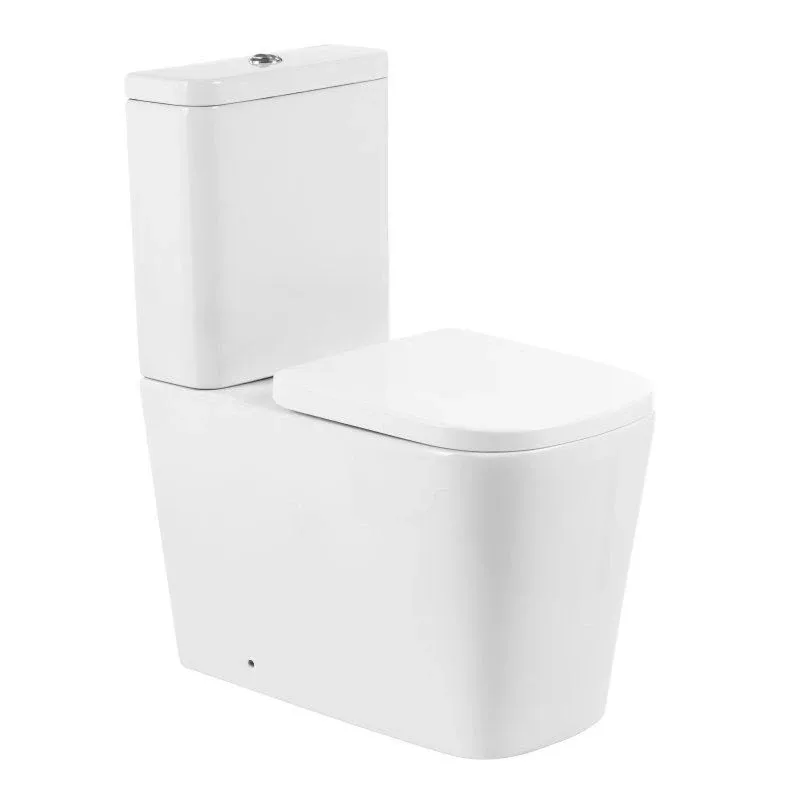 Унитаз-компакт BelBagno Албано (Albano) BB120CPR безободковый,горизонтальный выпуск,с крышкой-сиденьем BB120SC