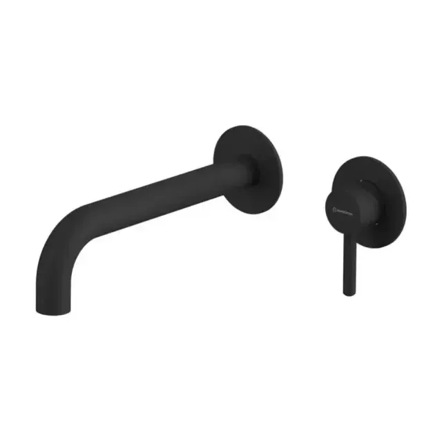 Смеситель Whitecross Y Black Y1215BL для раковины скрытый монтаж черный матовый