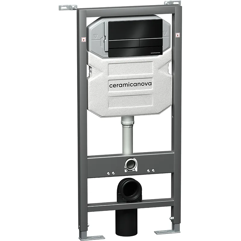 Инсталляция с кнопкой Ceramica Nova Вектор (Envision)/Плоская (Flat) CN1002B