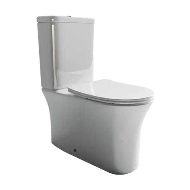 Унитаз напольный с бачком Ceramica Nova STAR CN1904 белый с сиденьем микролифт смыв воронка-водоворот