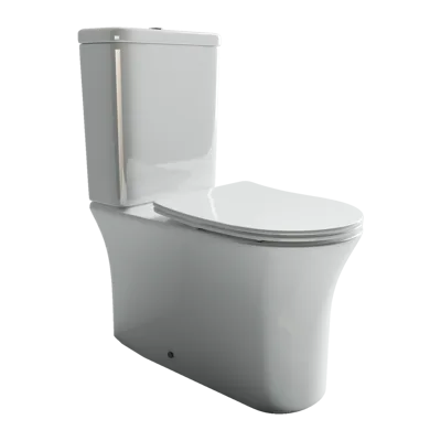 Унитаз напольный с бачком Ceramica Nova STAR CN1904 белый с сиденьем микролифт смыв воронка-водоворот