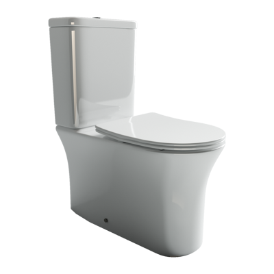 Унитаз напольный с бачком Ceramica Nova STAR CN1904 белый с сиденьем микролифт смыв воронка-водоворот