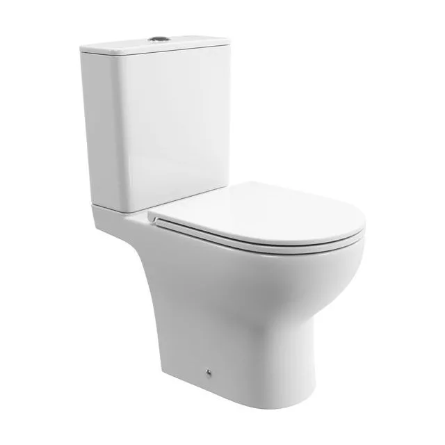 Унитаз-компакт с сиденьем и смывом TORNADO BelBagno LOUNGE-TOR-2 BB2802CP/T-TOR/SC