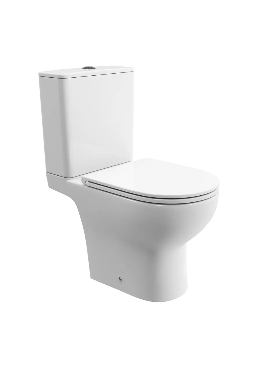 Унитаз-компакт с сиденьем и смывом TORNADO BelBagno LOUNGE-TOR-2 BB2802CP/T-TOR/SC