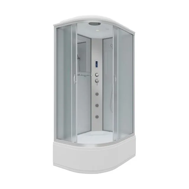 Душевая кабина Niagara Classic NG-2310-14RF (120х80х215) высокий поддон(40см),стекло матовое