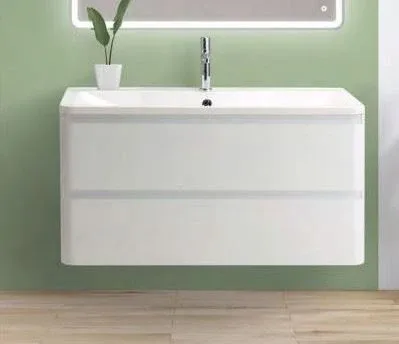 Тумба с раковиной BelBagno Албано (Albano) 120 белый глянец