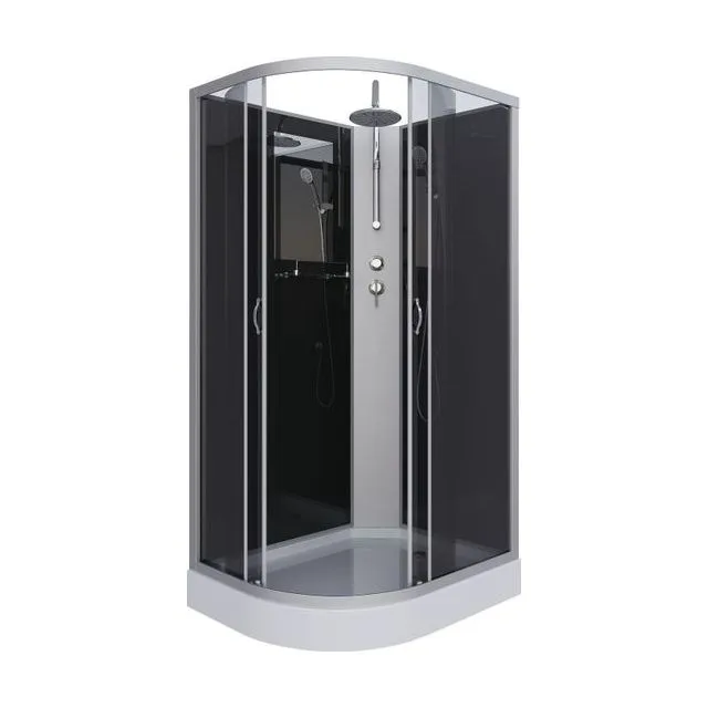 Душевая кабина Niagara Classic NG-3512-14RBKT (120х80х210) низкий поддон(13см),стекло тонированное