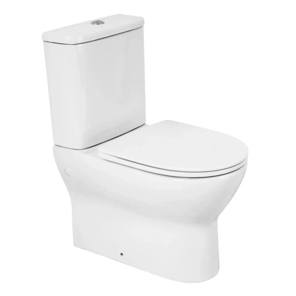 Унитаз-компакт BelBagno Энергия (Energia) BB8134CPR/SC 36*62,5 с крышкой-сиденьем дюропласт плавное закрывание