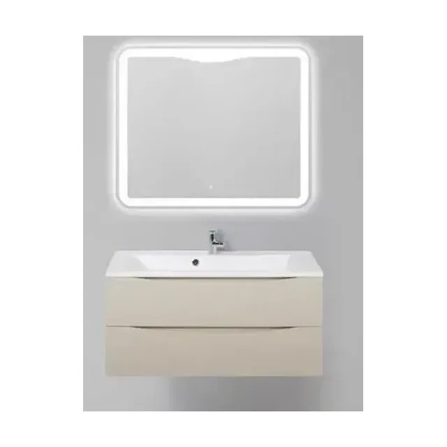 Комплект мебели BelBagno Марино (Marino) 100 кремовый матовый