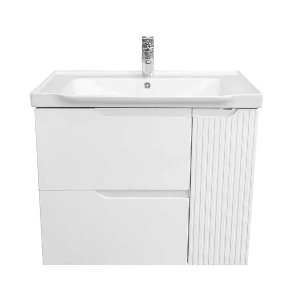 Тумба с раковиной Comforty Сидней 80 белый матовый (раковина Comforty CF188057-80)