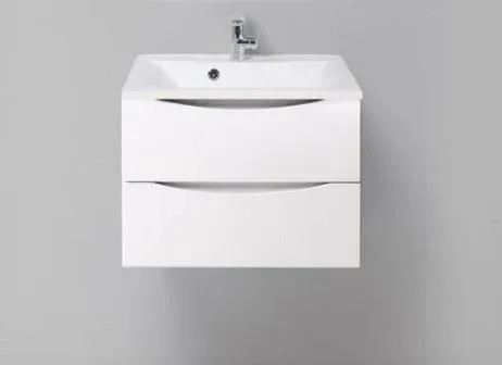 Тумба с раковиной BelBagno Марино (Marino) 65 белый глянец
