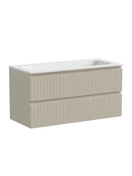 Тумба с раковиной Sancos Сноб Т/Snob T 100 Beige Soft