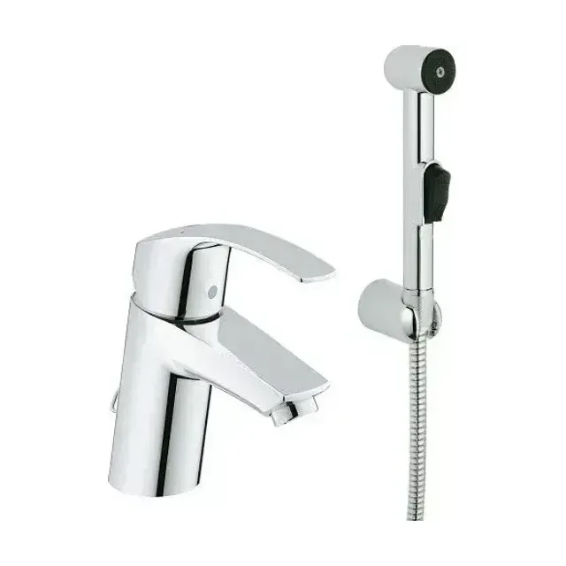 Смеситель Grohe Eurosmart 23124002 для раковины с гигиеническим душем