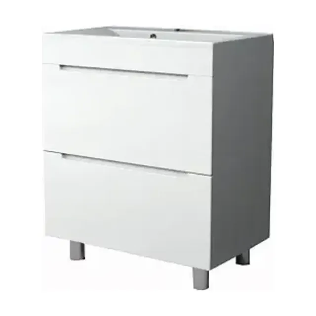 Тумба с раковиной Stella Polar Рианна 60 белая