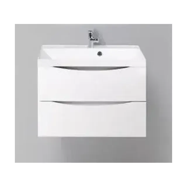 Тумба с раковиной BelBagno Марино (Marino) 70 белый глянец