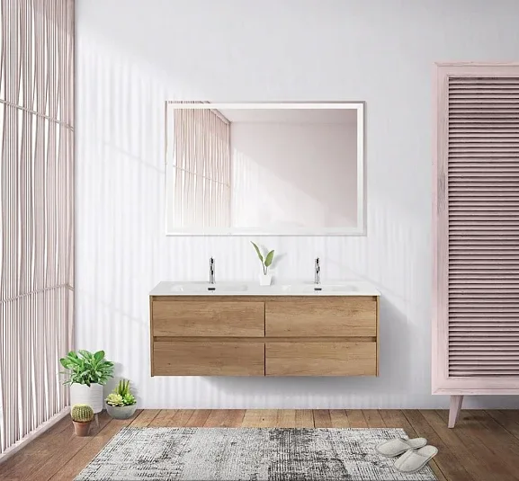 Комплект мебели BelBagno Крафт (Kraft) 120 с четырьмя ящиками натуральный дуб Небраска