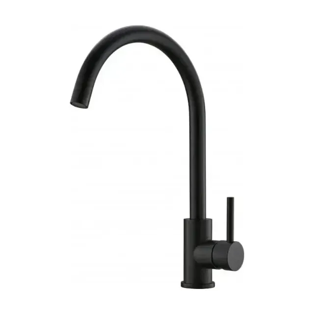 Смеситель BelBagno BB-LAM03-2-IN-NERO для кухни черный матовый