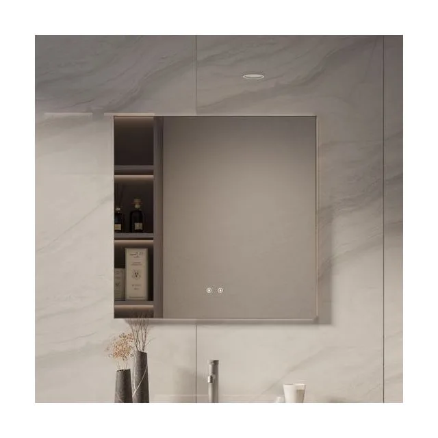 Зеркало с подсветкой Vincea VLM-4F800GM-2 80x80 с антизапотеванием
