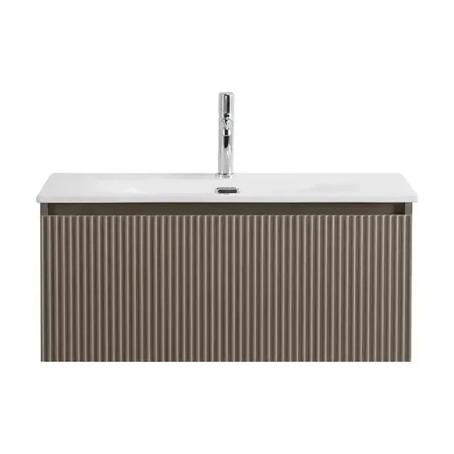 Тумба с раковиной BelBagno Уно (Uno) 80 бежевая матовая