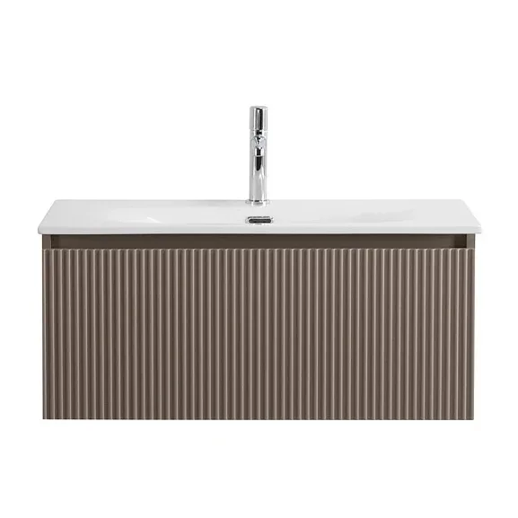 Тумба с раковиной BelBagno Уно (Uno) 80 бежевая матовая