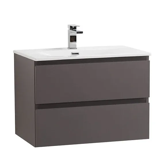Комплект мебели BelBagno Крафт (Kraft) 60 темно-серый матовый (раковина BB-8099-60)