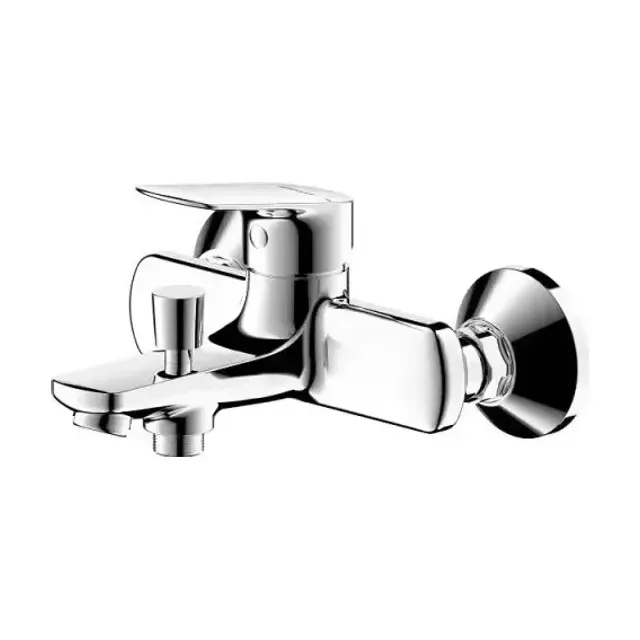 Смеситель Bravat Rhein F6429564CP-01-ENG для ванны и душа хром