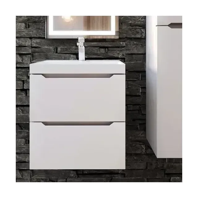 Тумба с раковиной Uperwood Tanos NEW 50 белая, подвесная