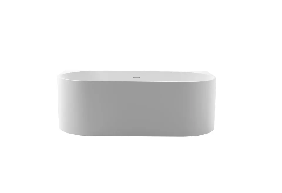 Ванна из искусственного камня Solid Surface CEZARES CZR-METAURO-WALL-170-80-55-SSB